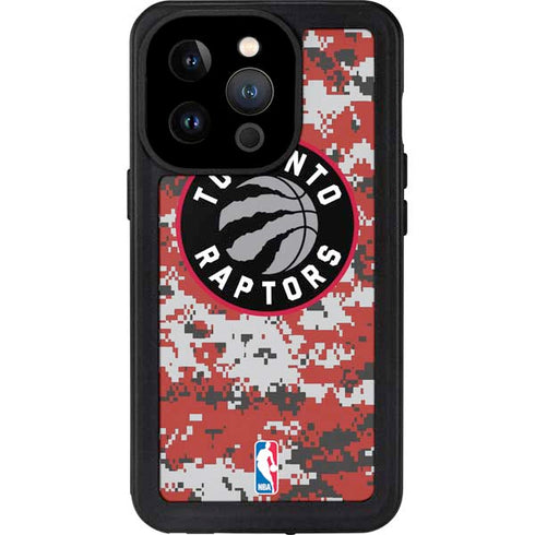 NBA Toronto Raptors Digi iPhone 15 Pro Waterproof Case